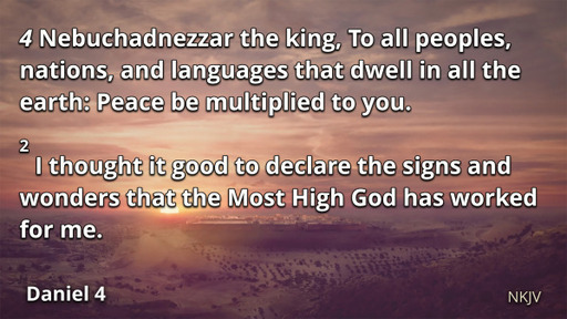 Daniel 4 - Part 2