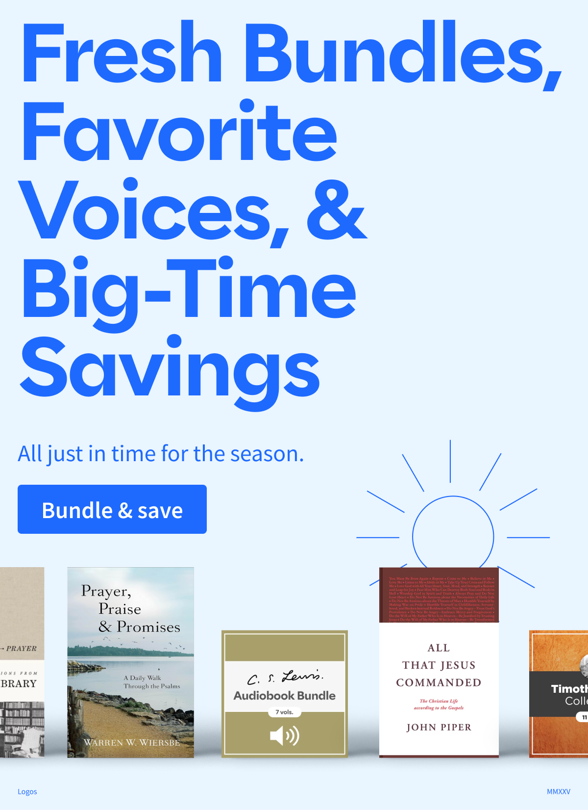 Fresh Bundles, Favorite Voices, and Big-Time Savings 
