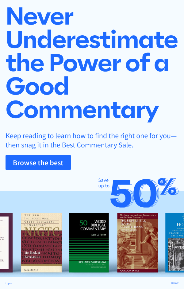 Never Underestimate the Power of a Good Commentary