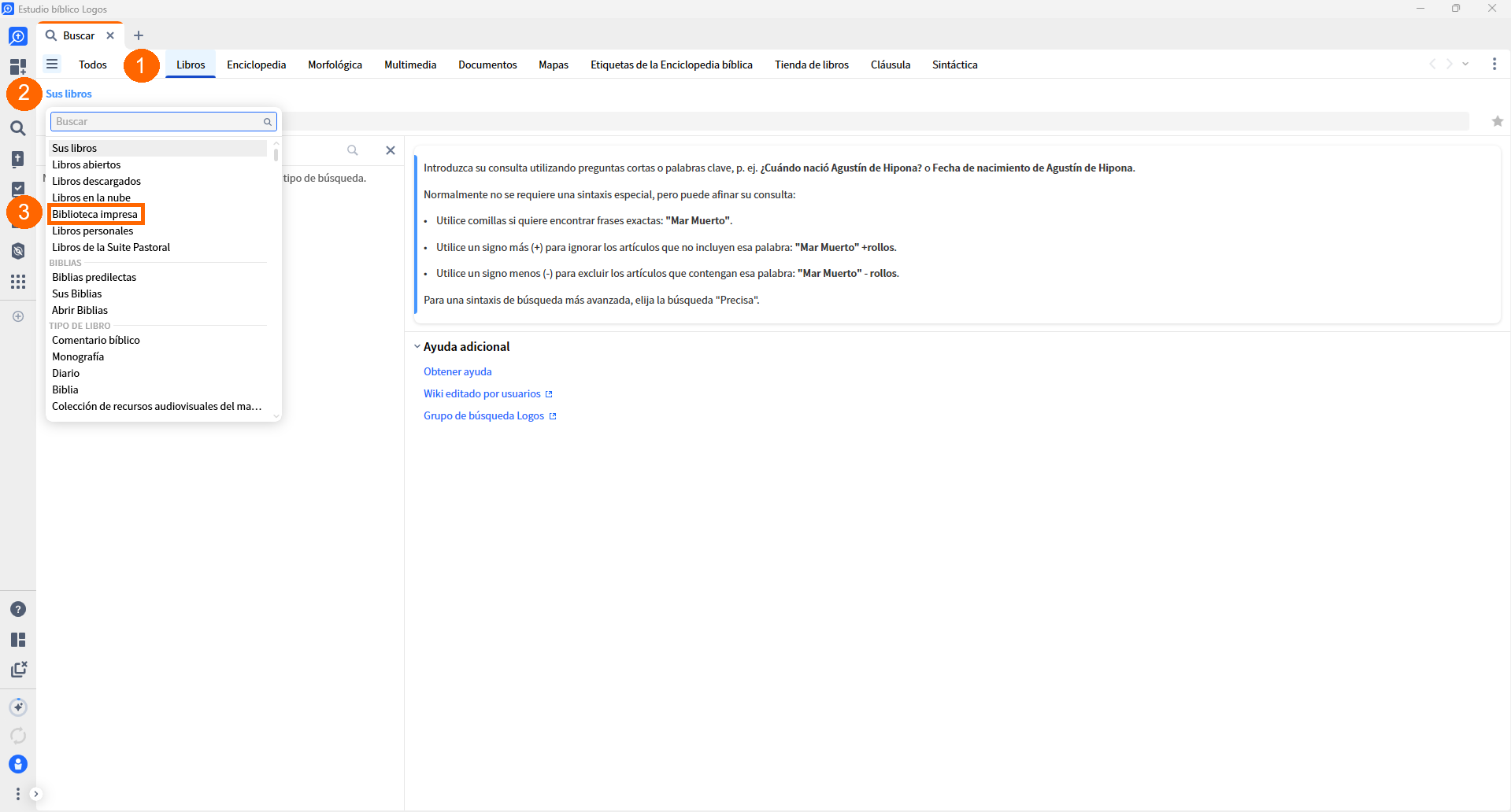 Search Print Library