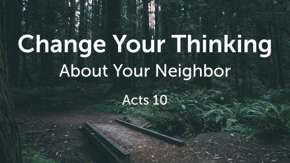 Change Your Thinking