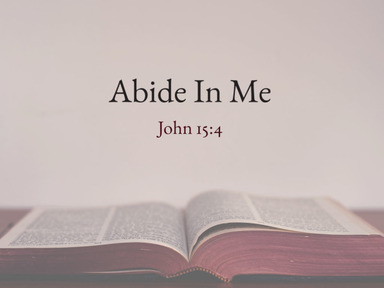 6/22/2025 - Abide In Me - David Kanski