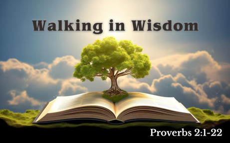 Proverbs 3:13-35 - Walking in Wisdom