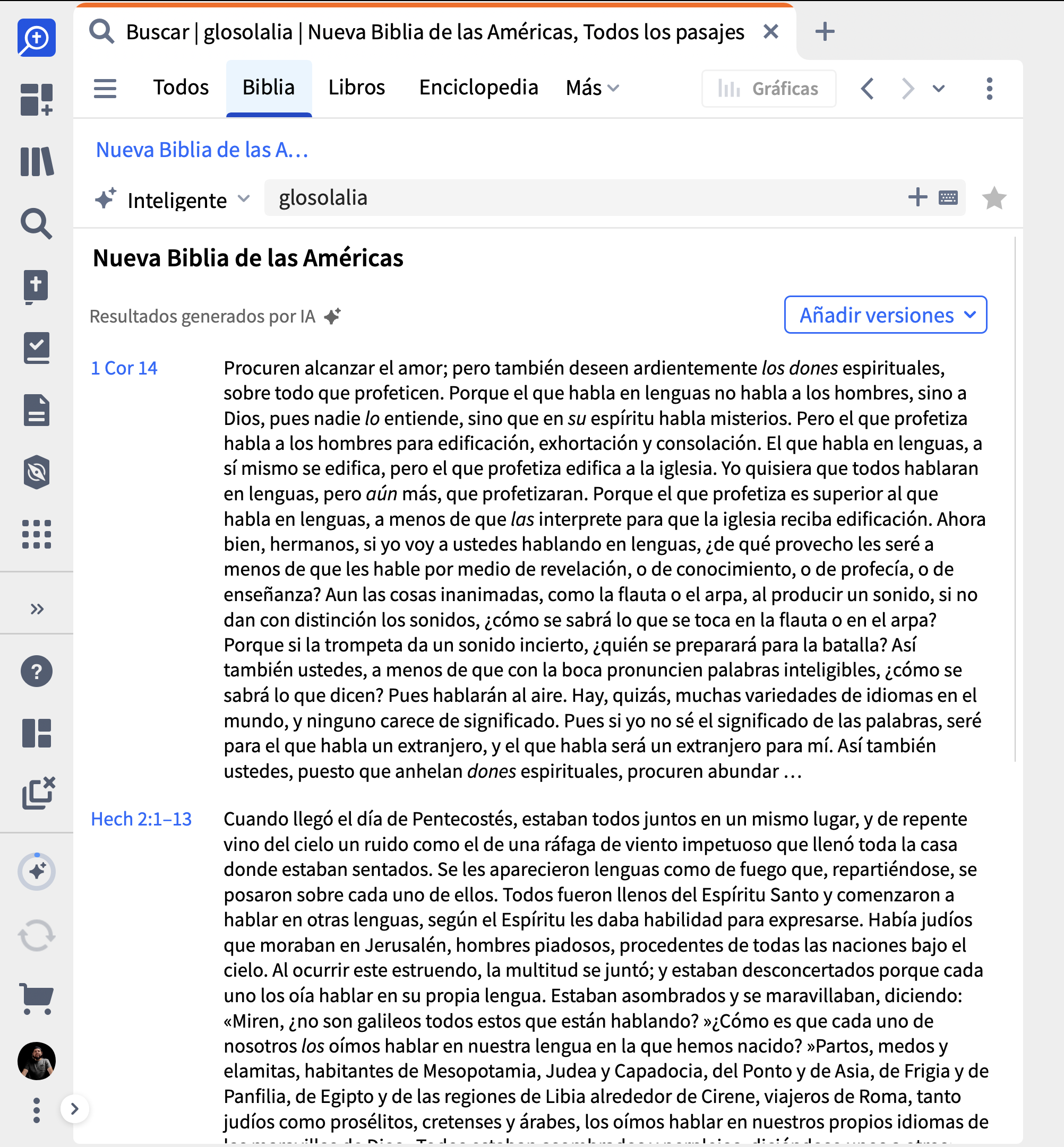 Smart Bible - Glossolalia
