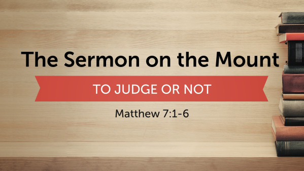 The Sermon on the Mount (25)