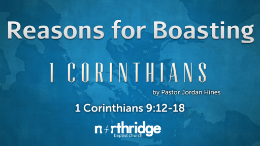 Reasons for Boasting