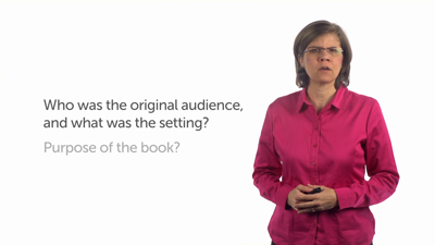 Audience, Setting, and Purpose