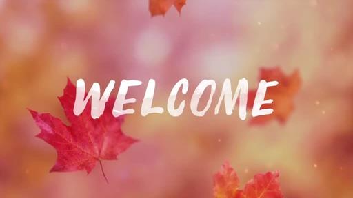 Falling Leaves - Welcome