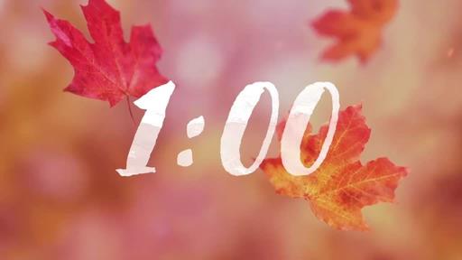 Falling Leaves - Countdown 1 min