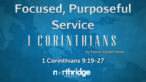 Focused, Purposeful Service