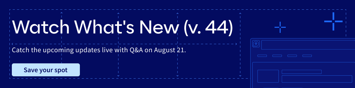 Watch What's New (v. 44)