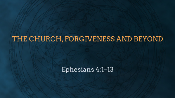 The Church, Forgiveness and Beyond