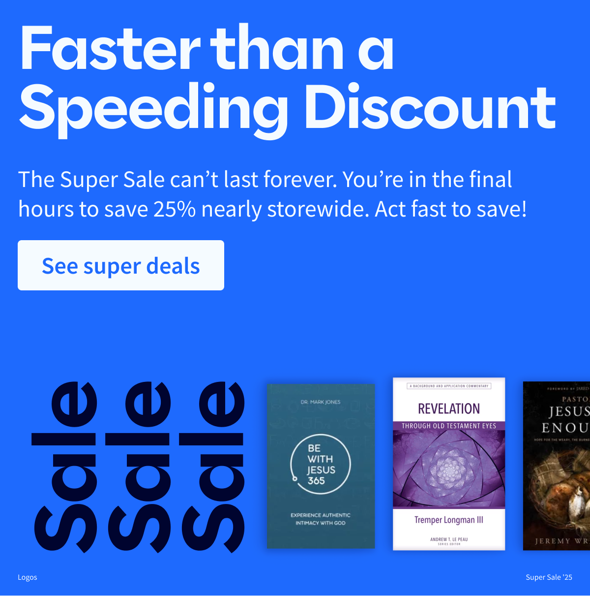  Faster than a Speeding Discount