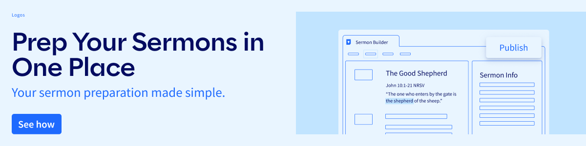 Prep Your Sermons in One Place. Your sermon preparation made simple. See how.
