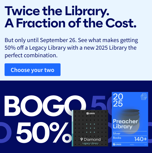 Twice the Library. A Fraction of the Cost.: But only until September 26. See what makes getting 50% off a Legacy Library with a new 2025 Library the perfect combination.
