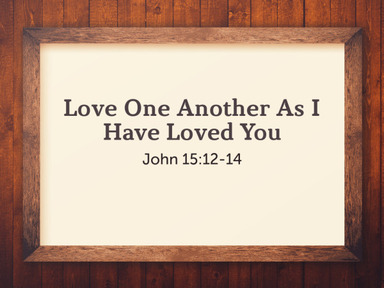 9-21-2025 - Love One Another