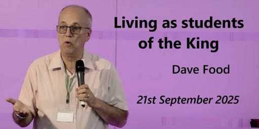 Living as Students of the King