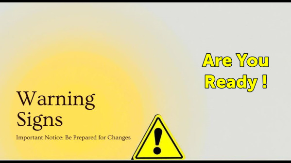 WARNING SIGNS