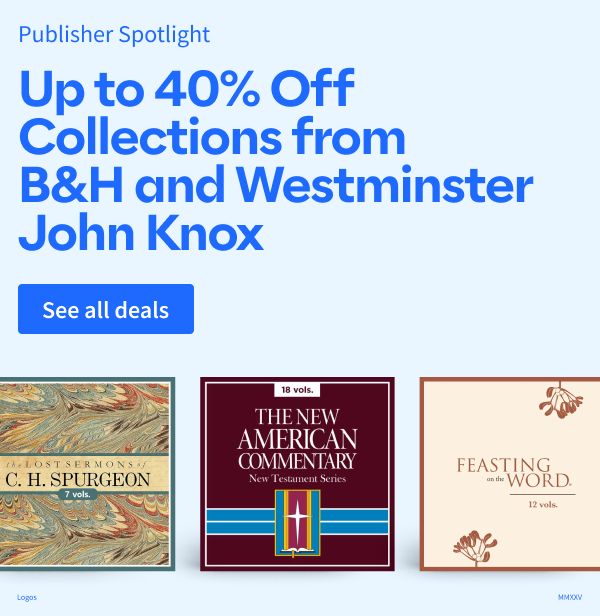 Logos Publisher Spotlight