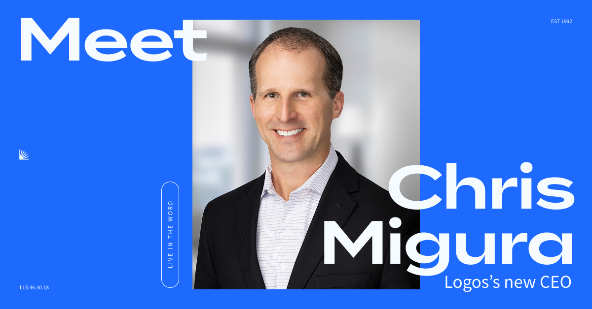 Meet Chris Migura - Logos's new CEO