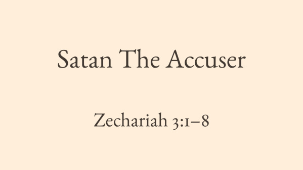 Satan The Accuser