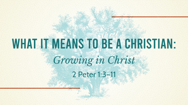 Growing in Christ