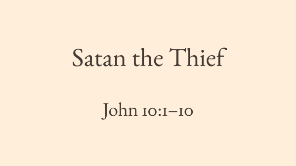 Satan the Thief (2)