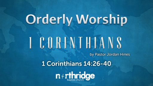 Orderly Worship