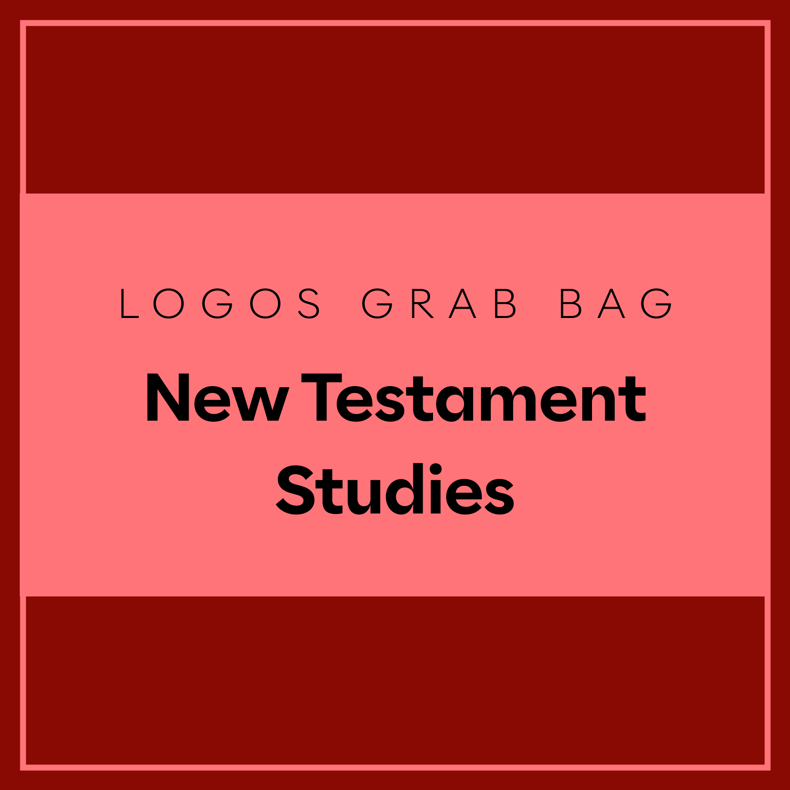 Logos Grab Bag: New Testament Studies