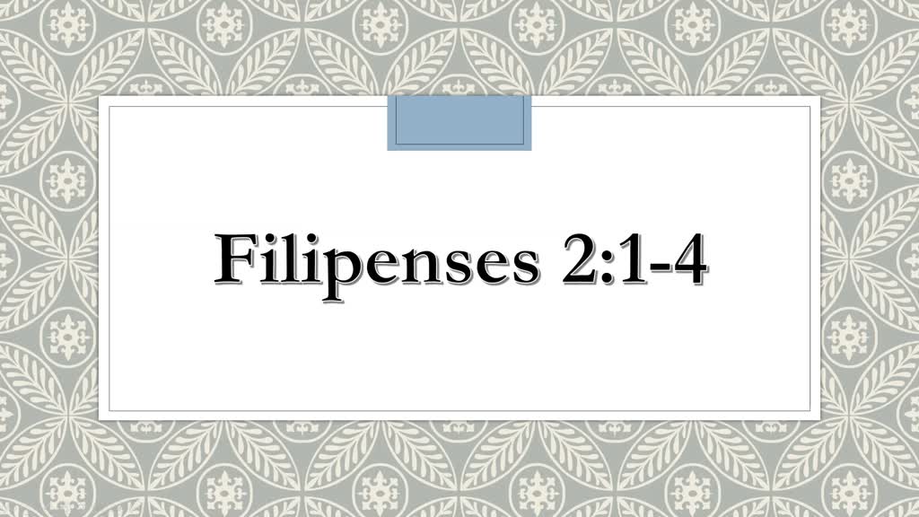 Filipenses 2:1-4