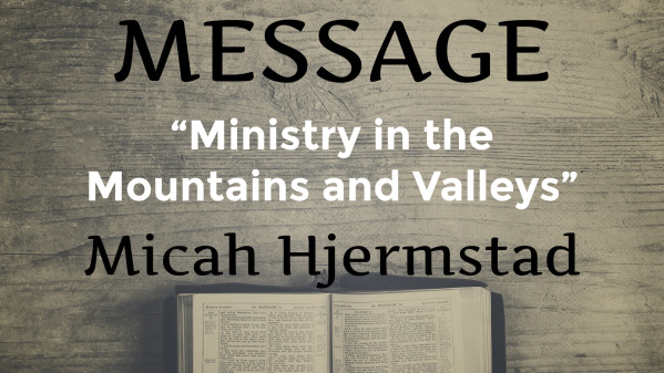 10/26/25, 1 Kings 18:38, 19:1-8 , Micah Hjermstad, Peter's Installation