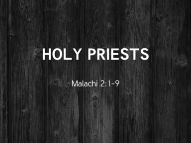 10/26/2025 - Holy Priests - Tom McDonnell