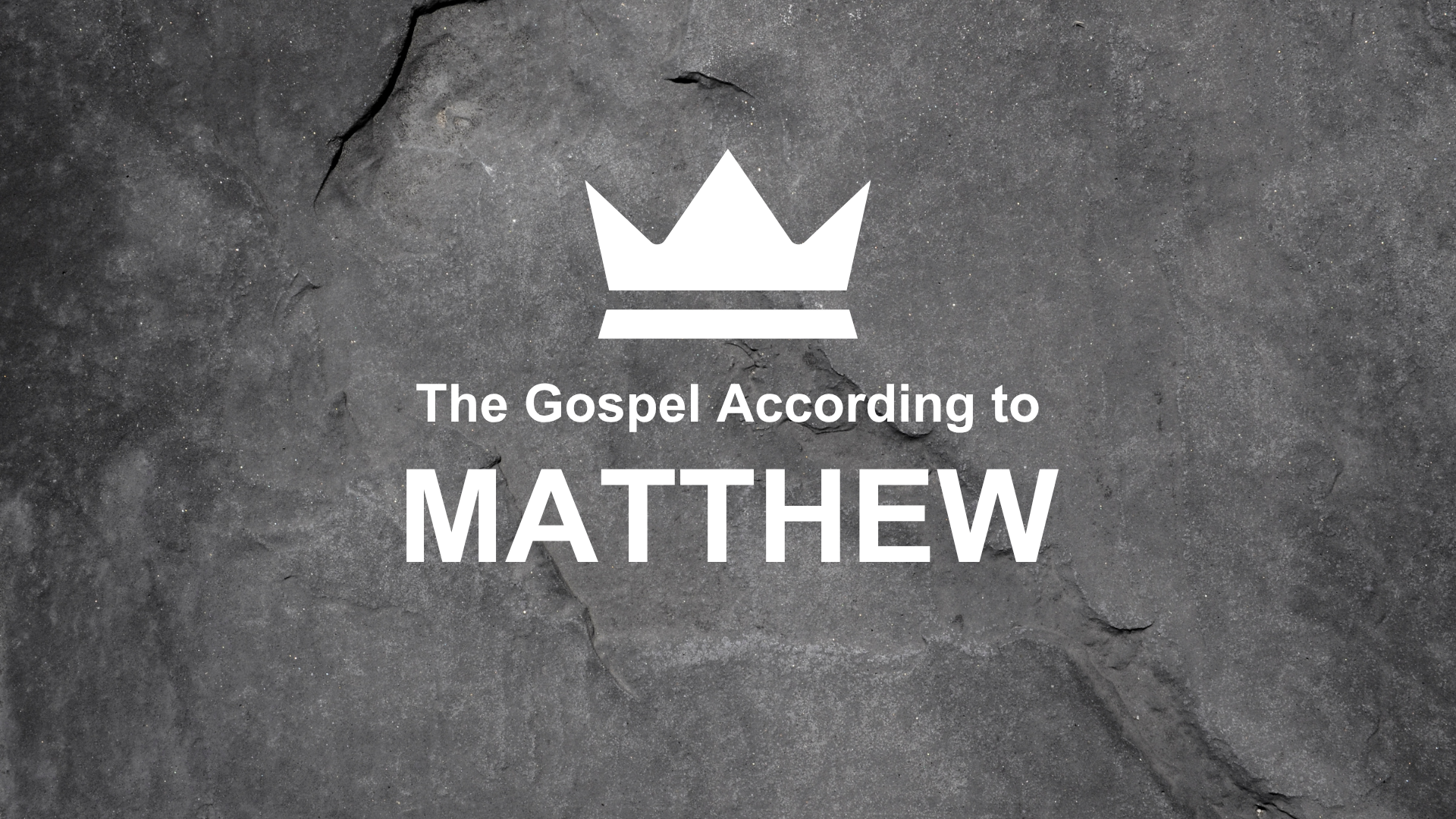 Matthew's Gospel is Still The Good News