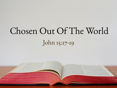 11/02/2025 - Chosen Out Of The World - David Kanski