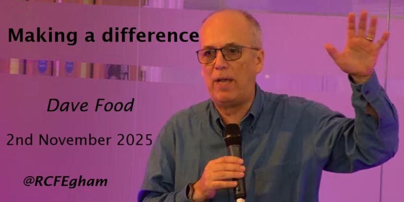 Making a difference - one step at a time