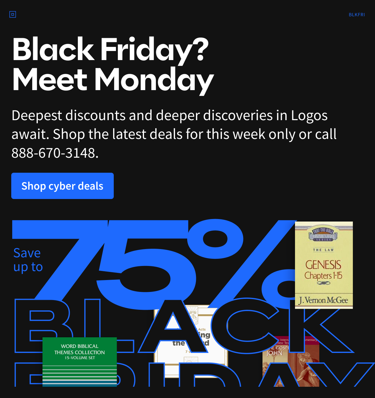 Black Friday? Meet Monday