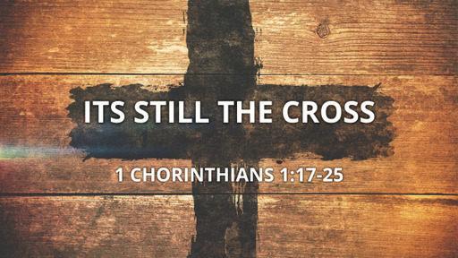 John Snyder- "Its still the cross"