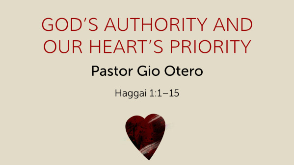 Haggai 1:1-15 | Giovanni Otero