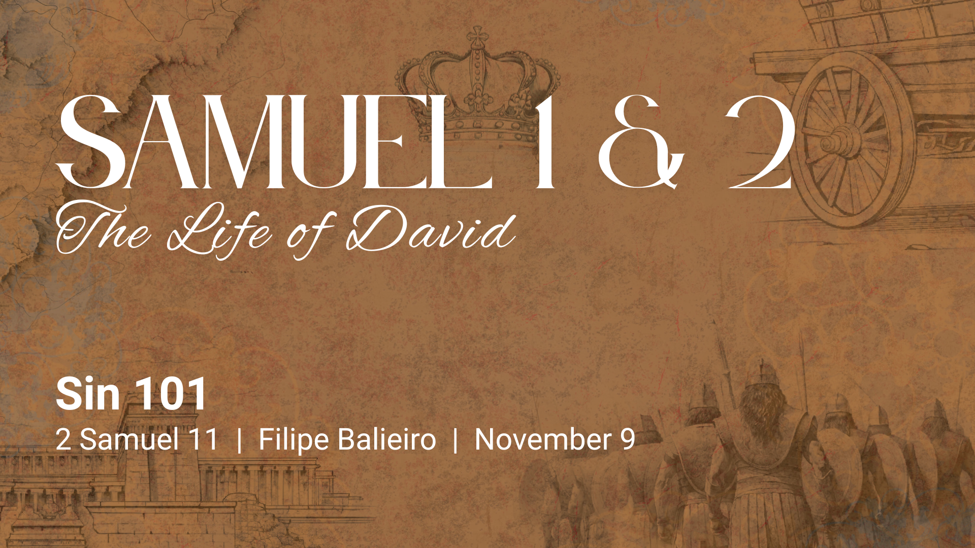 25/11/09 - Sin 101 ( 2 Samuel 11)