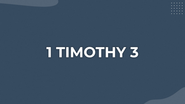 Godly Leadership (Elders)