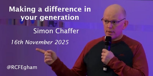 Making a difference in your generation