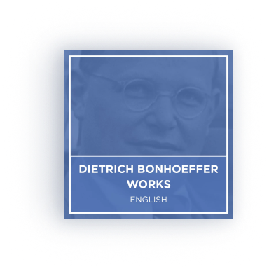 Dietrich Bonhoeffer Works Collection | DBW (17 vols.)           