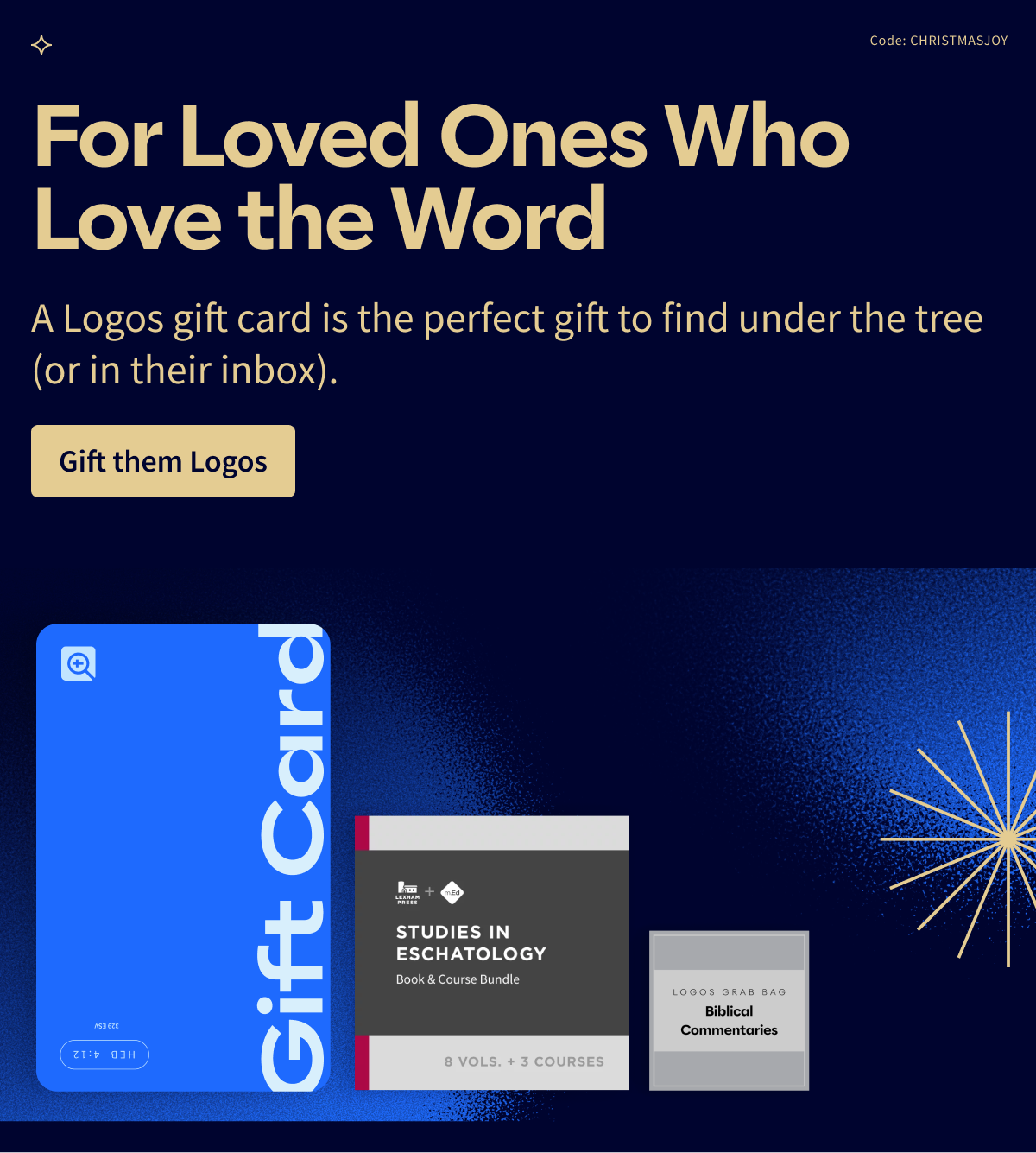 For Loved Ones Who Love the Word