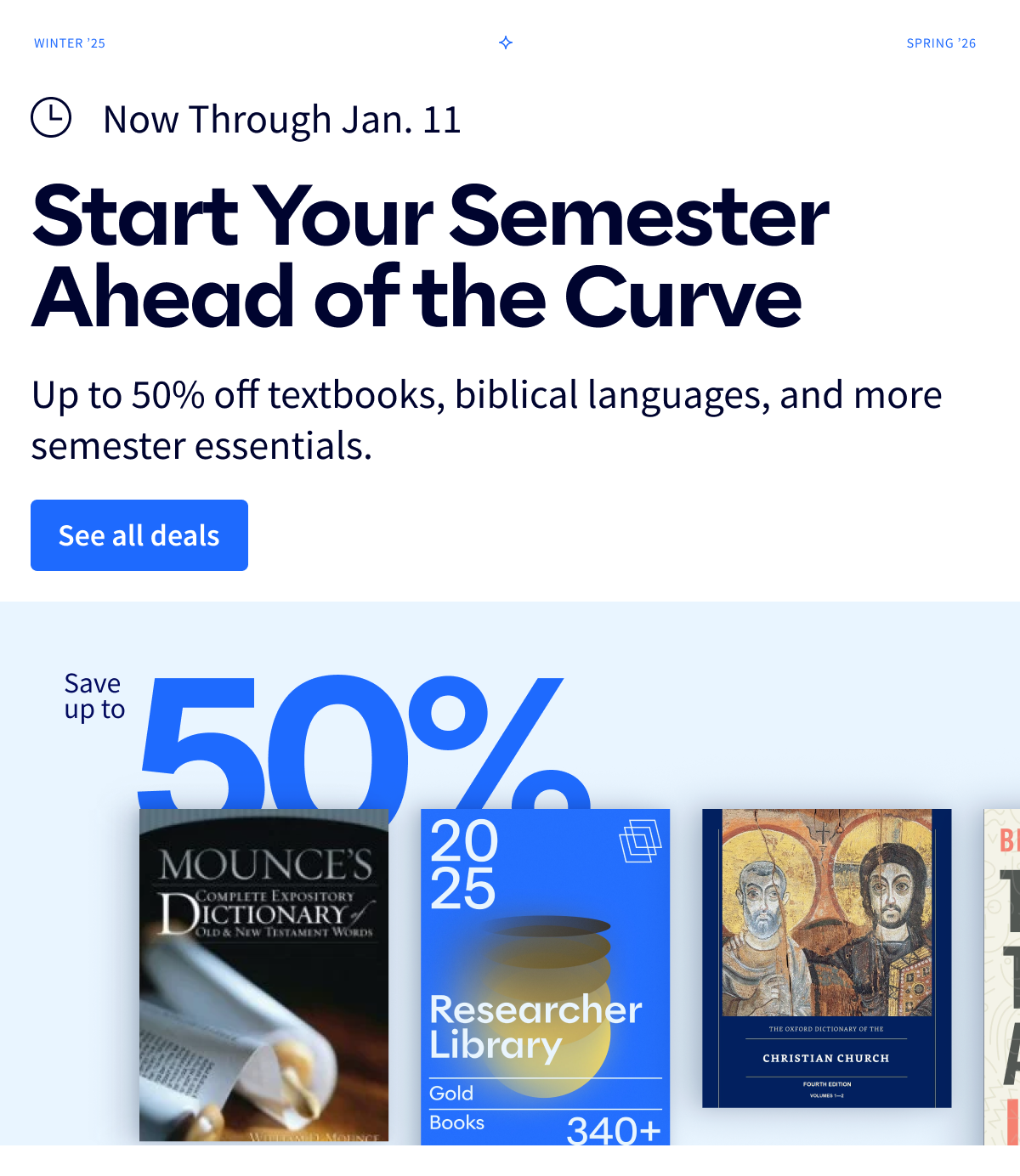 Start Your Semester Ahead of the Curve