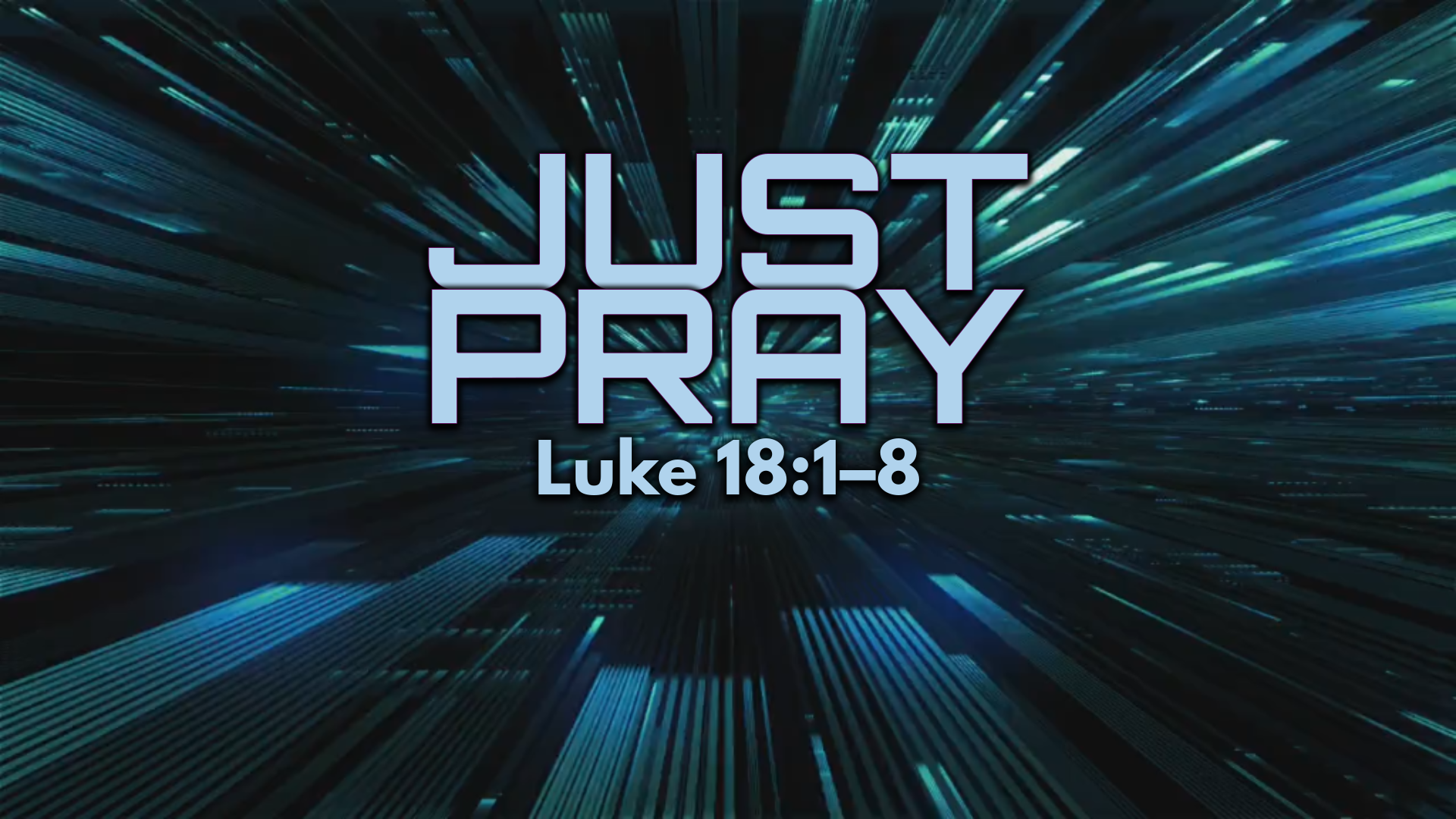 11.23.2025 - Just Pray