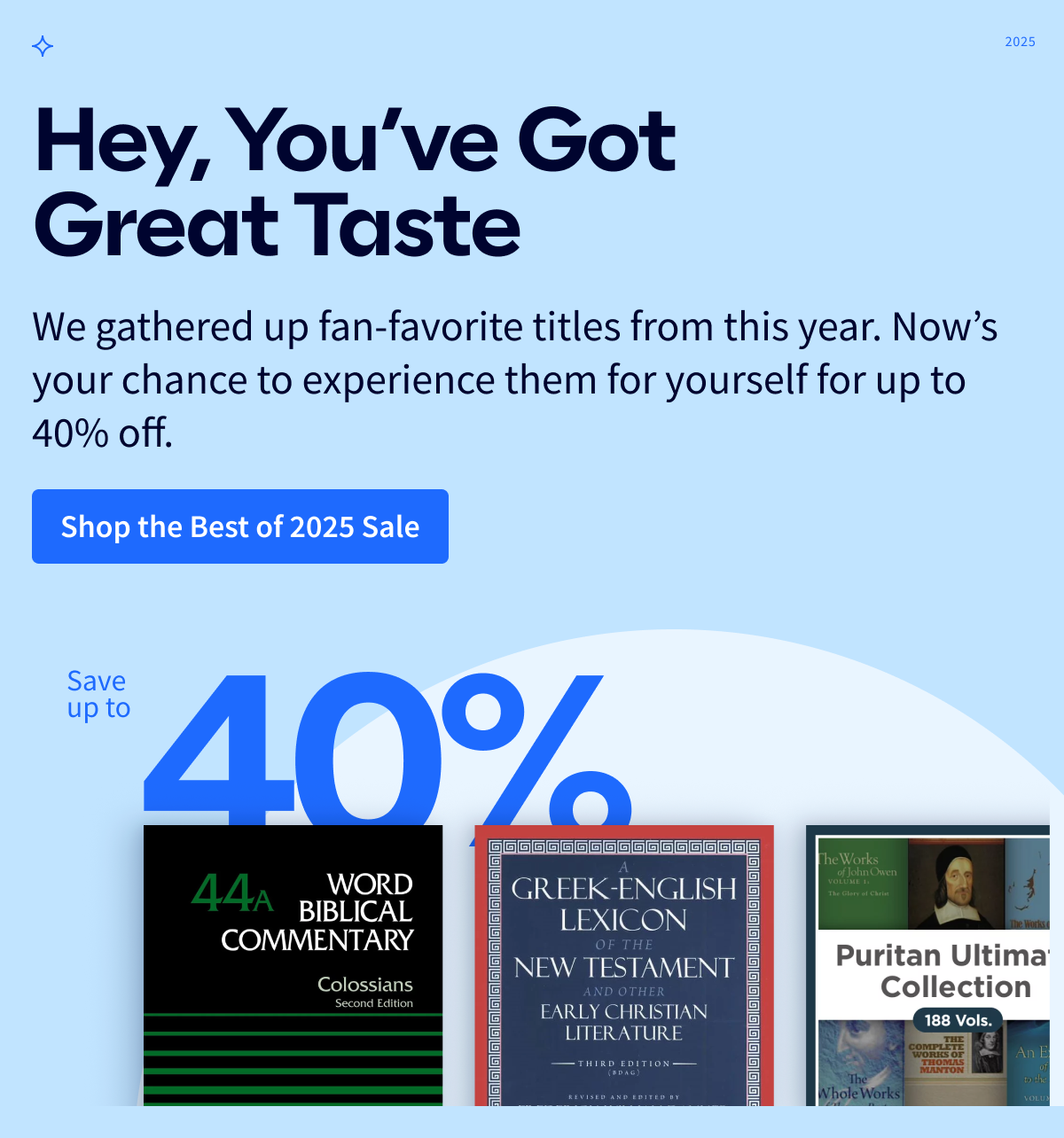 Shop the Best of 2025 Sale