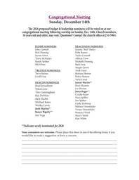 Large Budget & Nominations2026