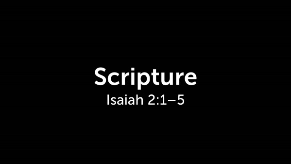 11-30-2025 First Sunday of Advent