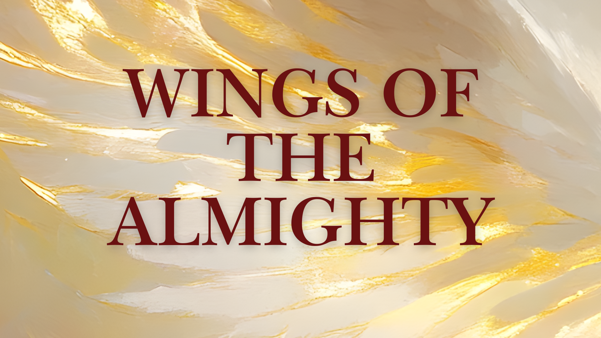 Wings of the almighty