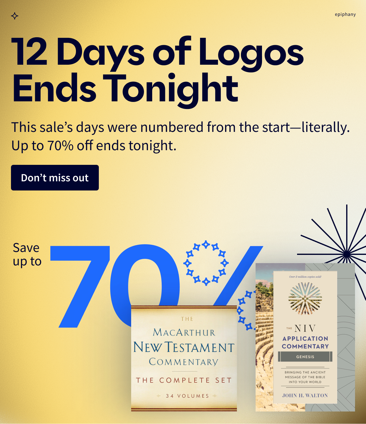 12 days of Logos Ends Tonight